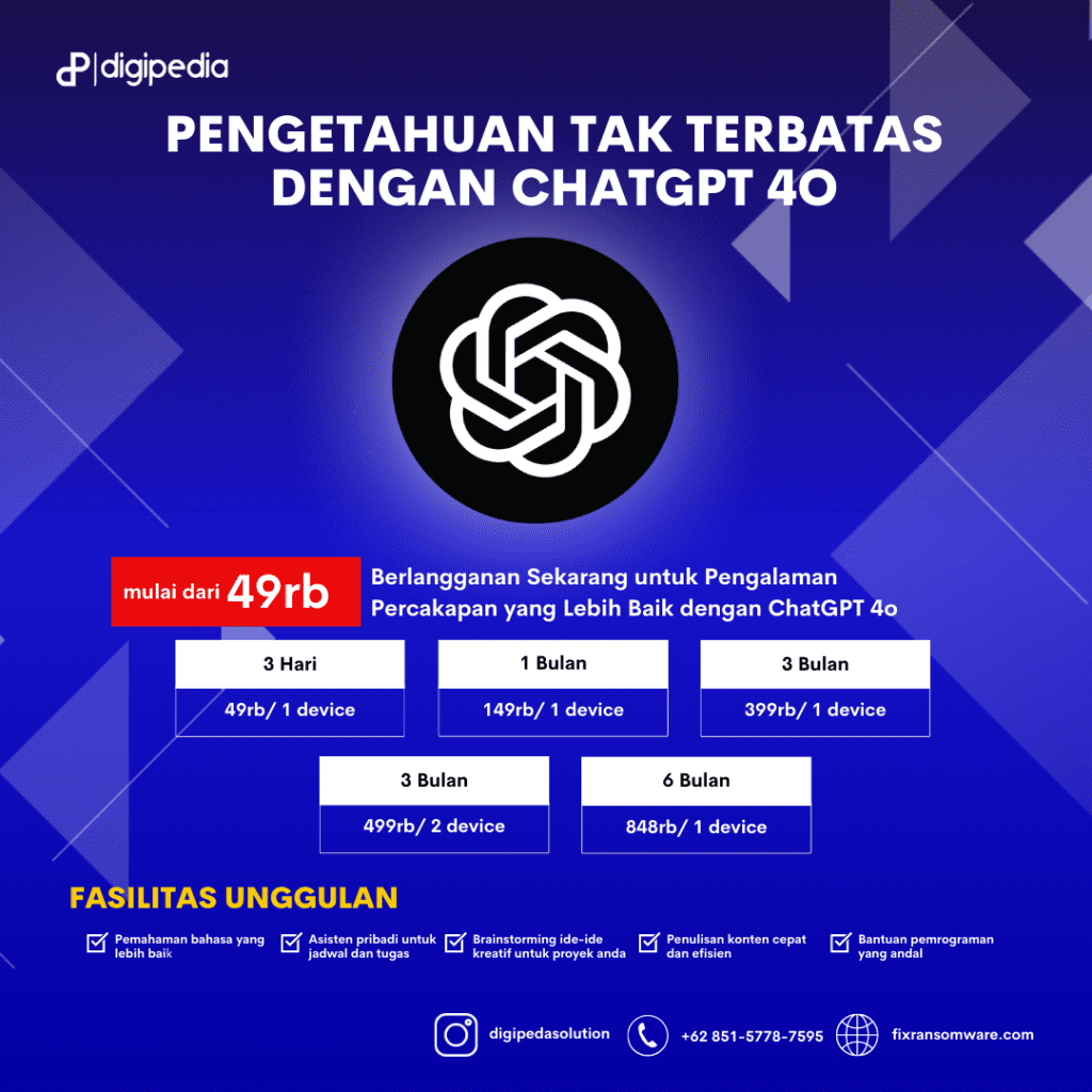 jual chatgpt 4o
