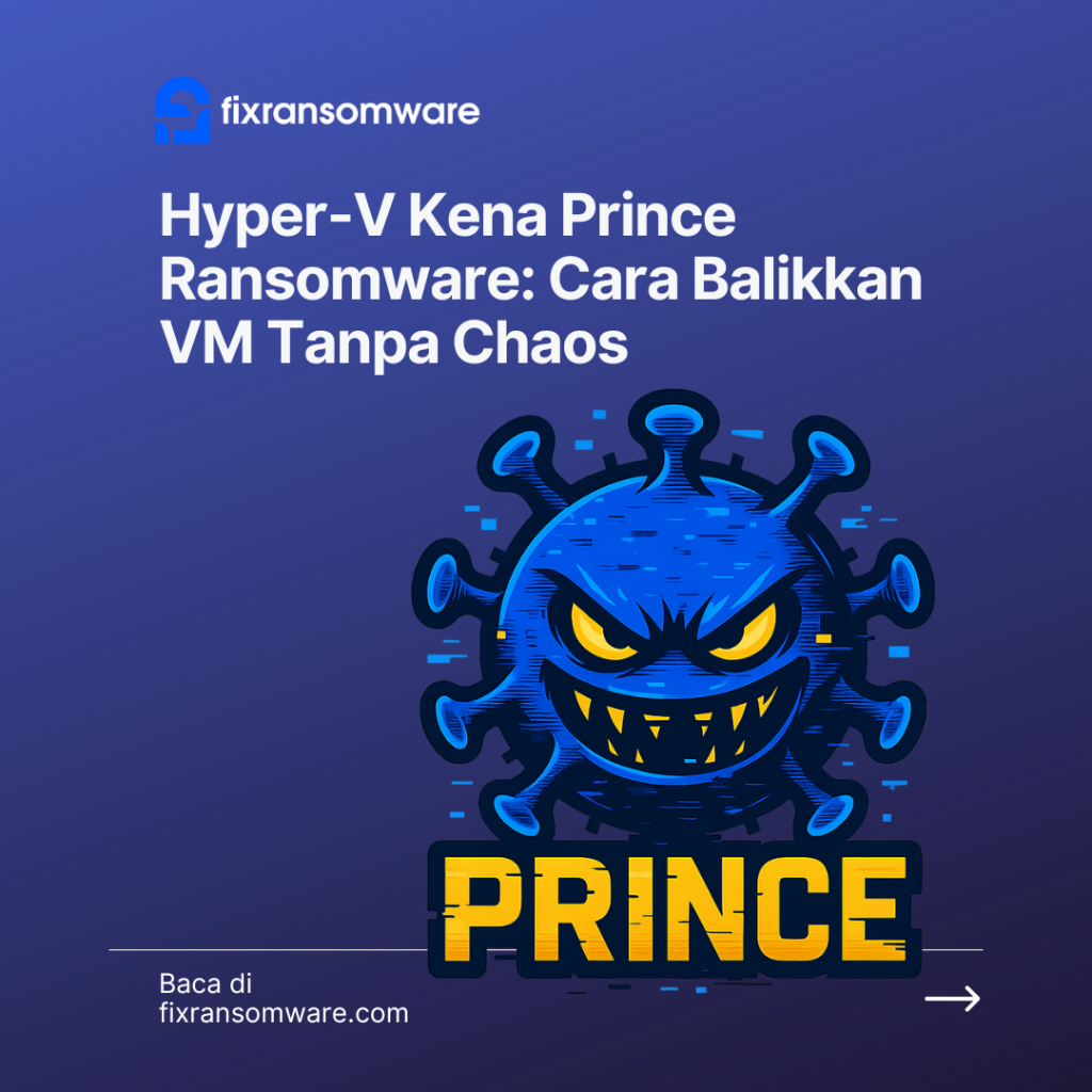 jasa decrypt ransomware Prince