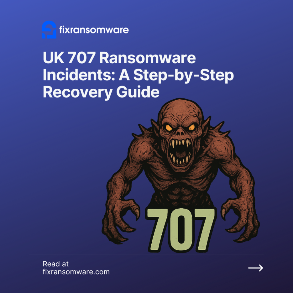 707 ransomware decryption service