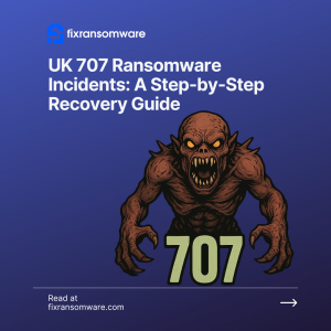 707 ransomware decryption service