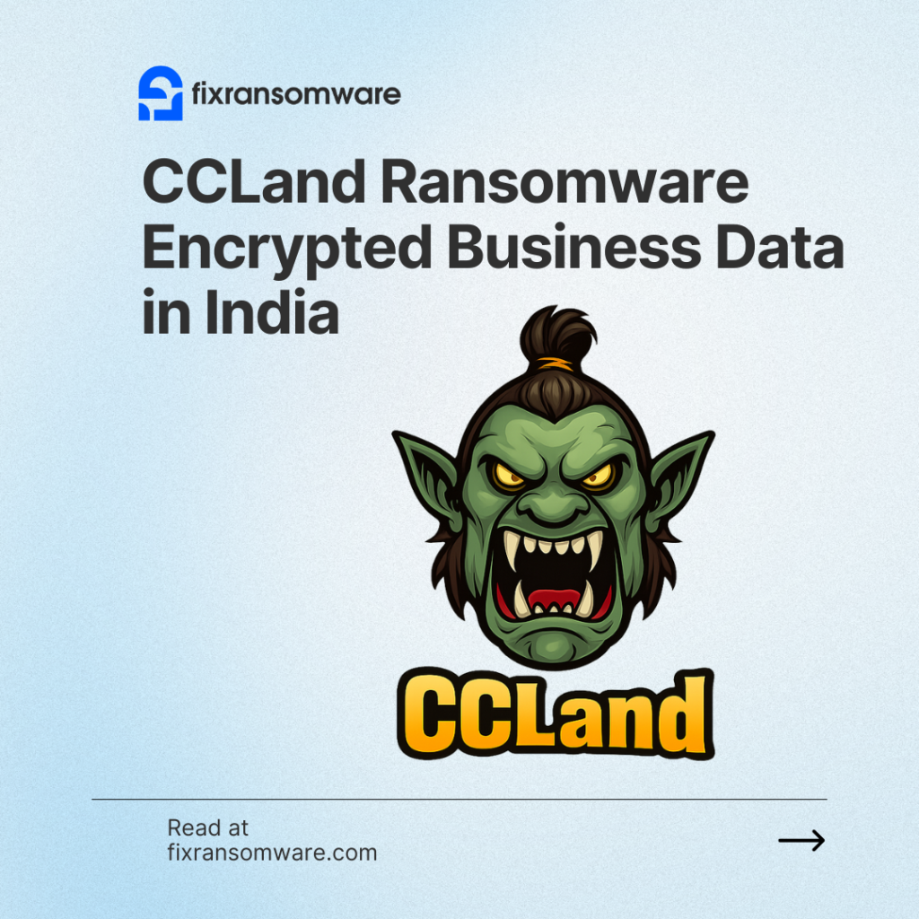 भारत में .ccl (CCLand ransomware) डिक्रिप्शन सेवा.